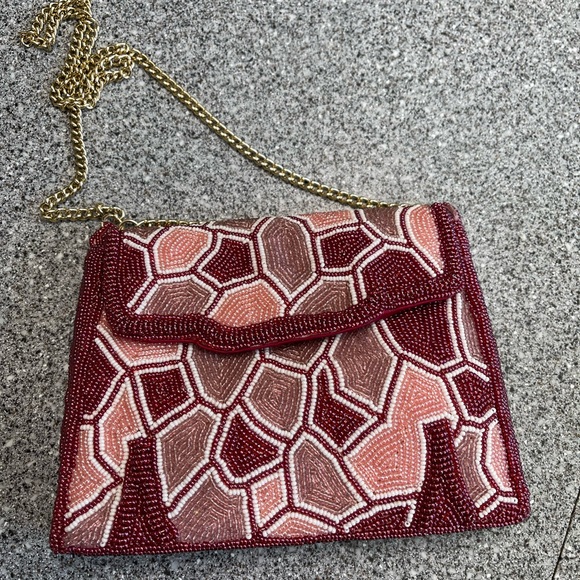 Vintage Beading Evening Bag - Picture 1 of 4